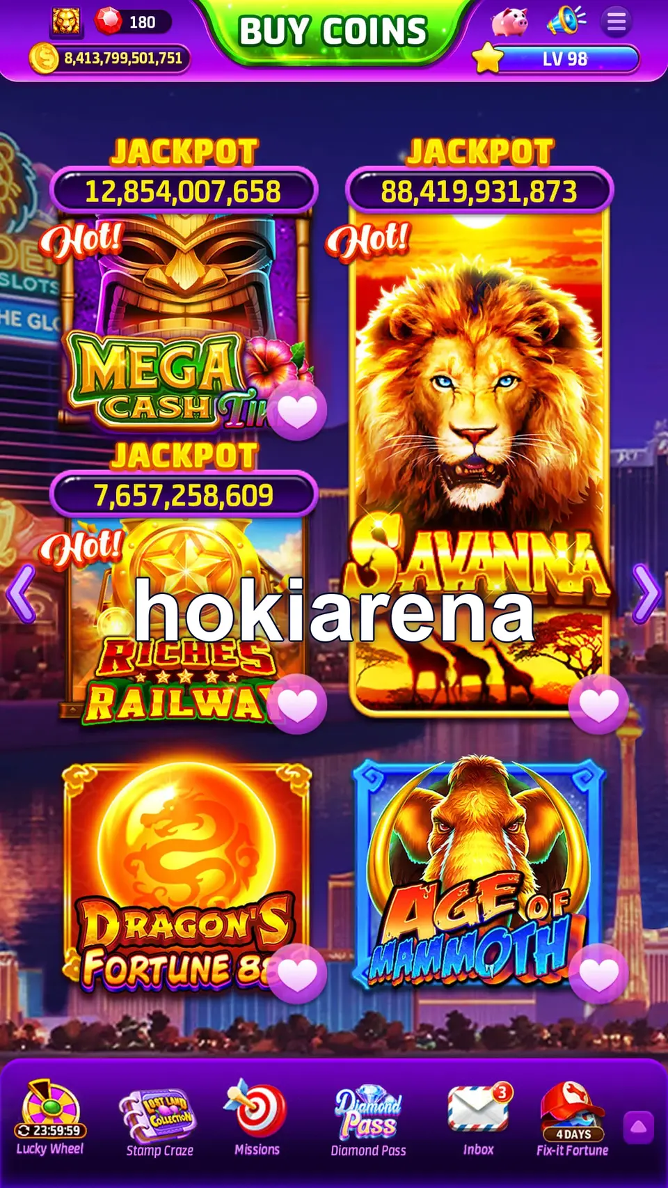 hokiarena Tangkapan Layar - APK Resmi